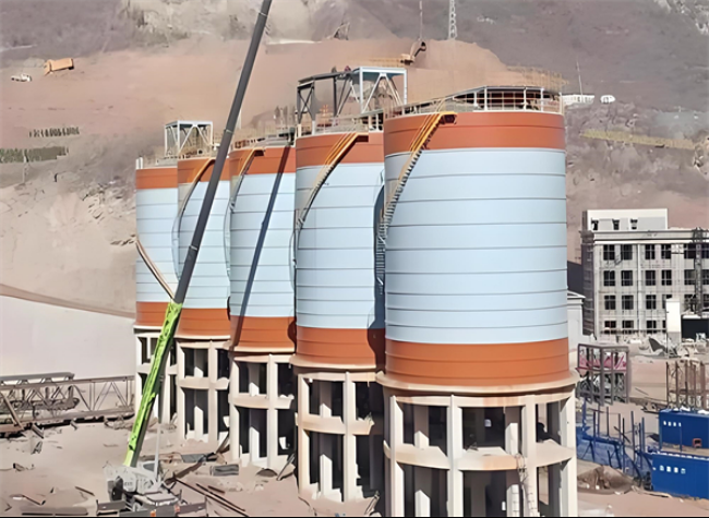 洛浦高架钢板仓