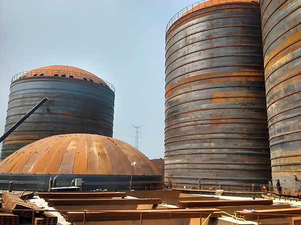 洛浦焦粉钢板仓